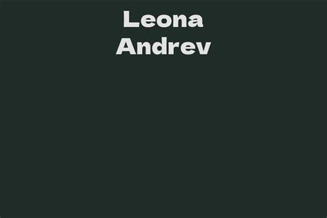 Leona Andrev